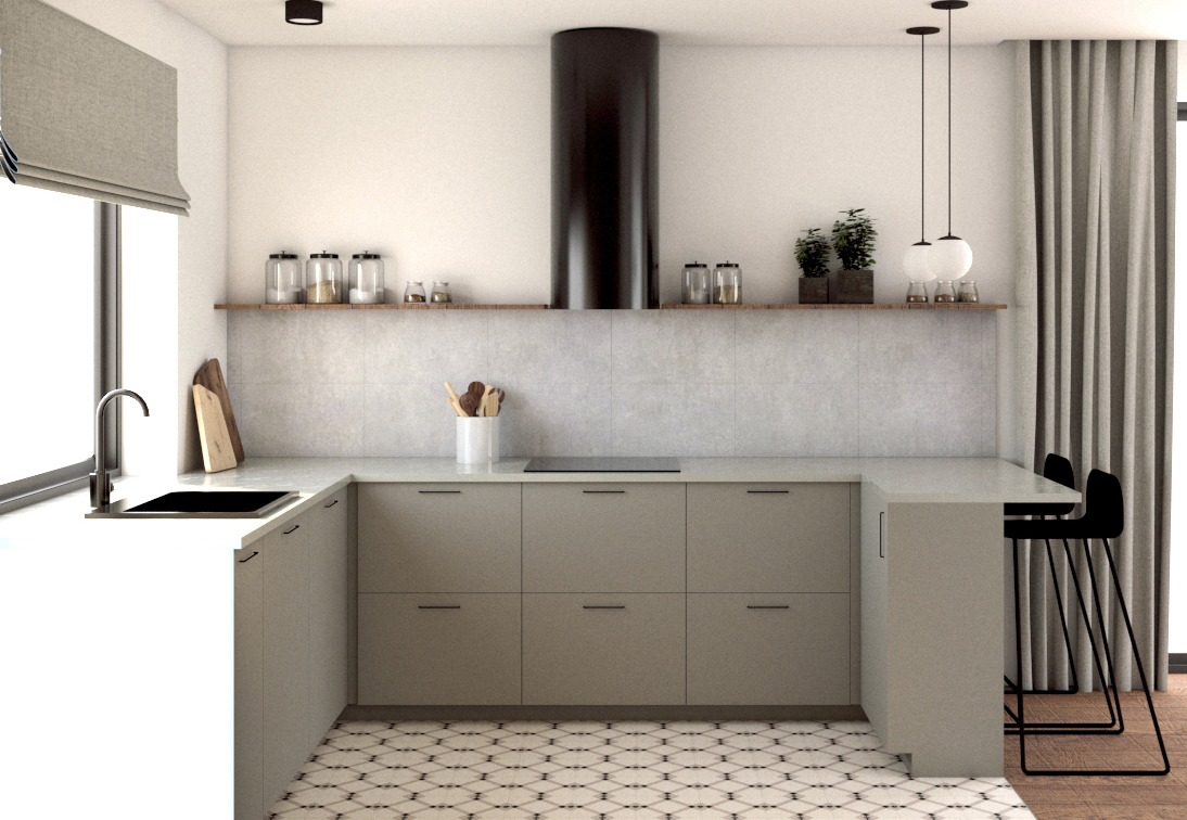 Fragment projektu kuchni