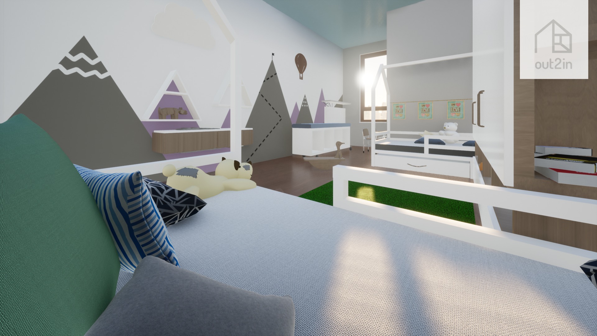 Pokój Dwóch Dziewczynek