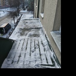 Odśnieżanie dachów Borki 1