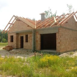 Ocieplenie poddasza Brzostek 3