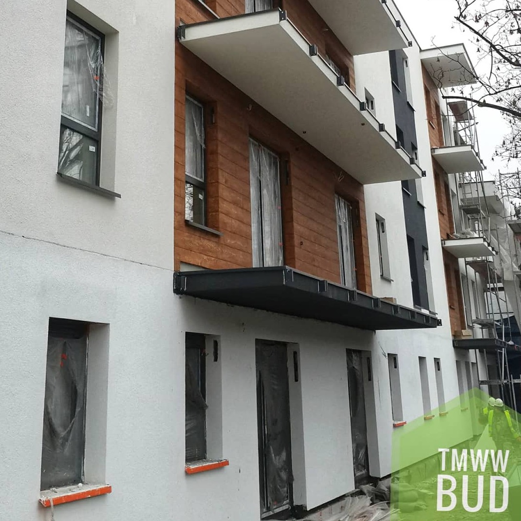 Elewacja budynków wielorodzinnych