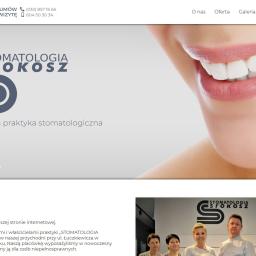 Strona wizytówka gabinetu dentystycznego. Posiada rozbudowany moduł zarządzania podstronami, galeriami i wyświetlaną treścią.
https://stomatologiasrokosz.pl/