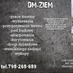 DM-ZIEM Damian Machejek - Roboty Ziemne Miechów