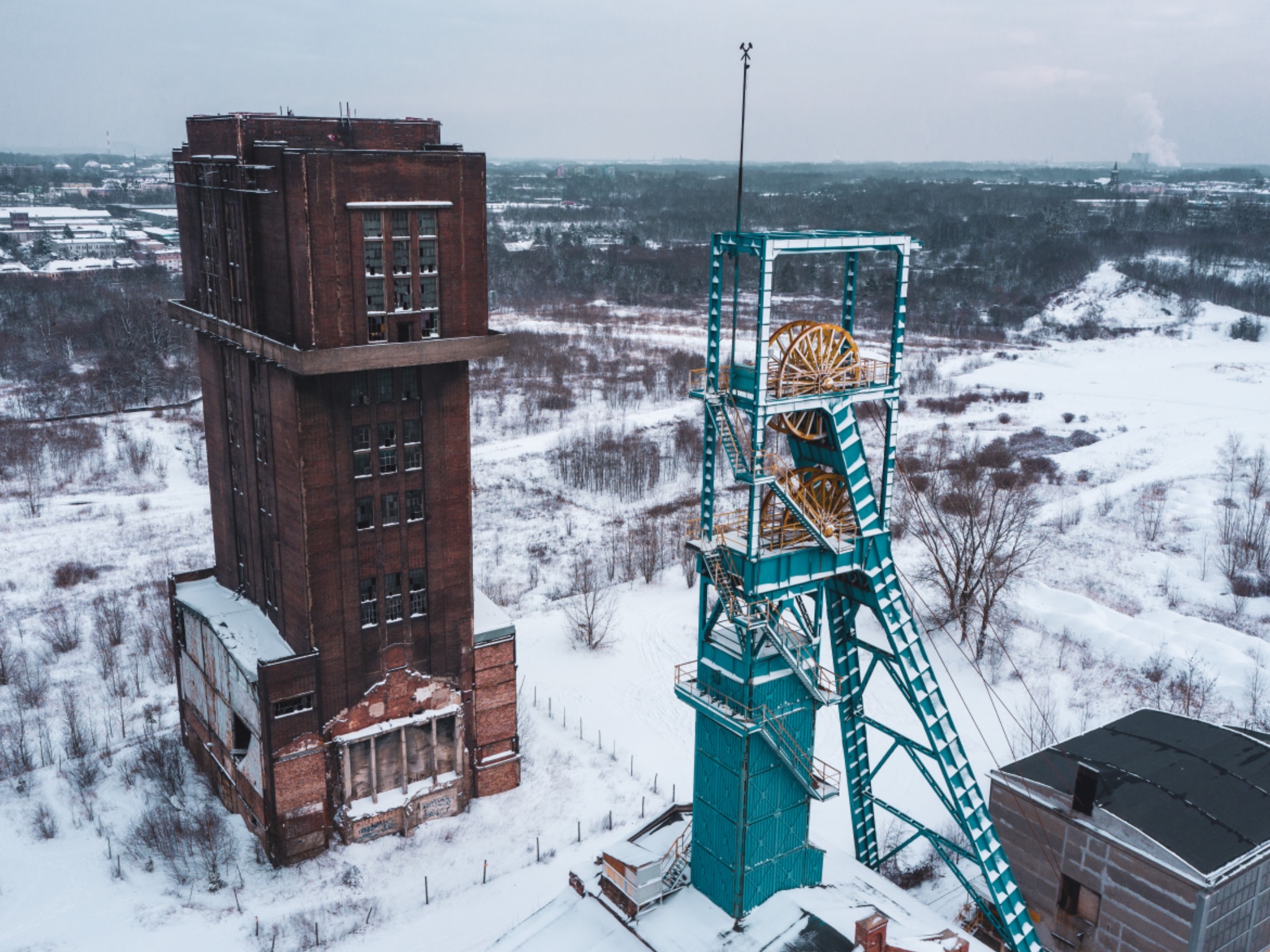 Zdjęcie z drona Szyb Krystyna