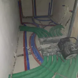 Ciasna kotłownia ale wszystko się zmieściło :)