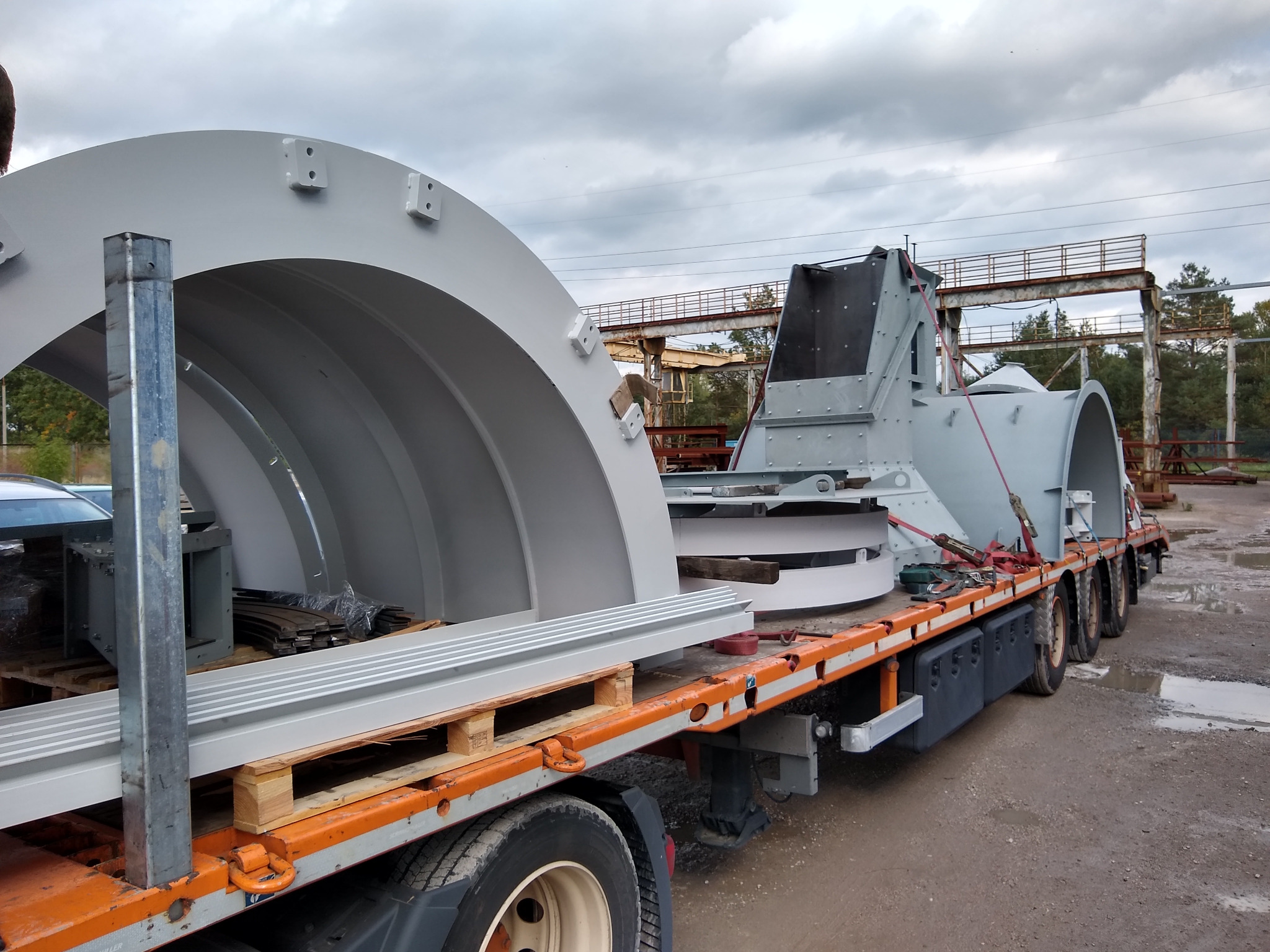 Modernizacja instalacji do produkcji gransilu - wysyłka