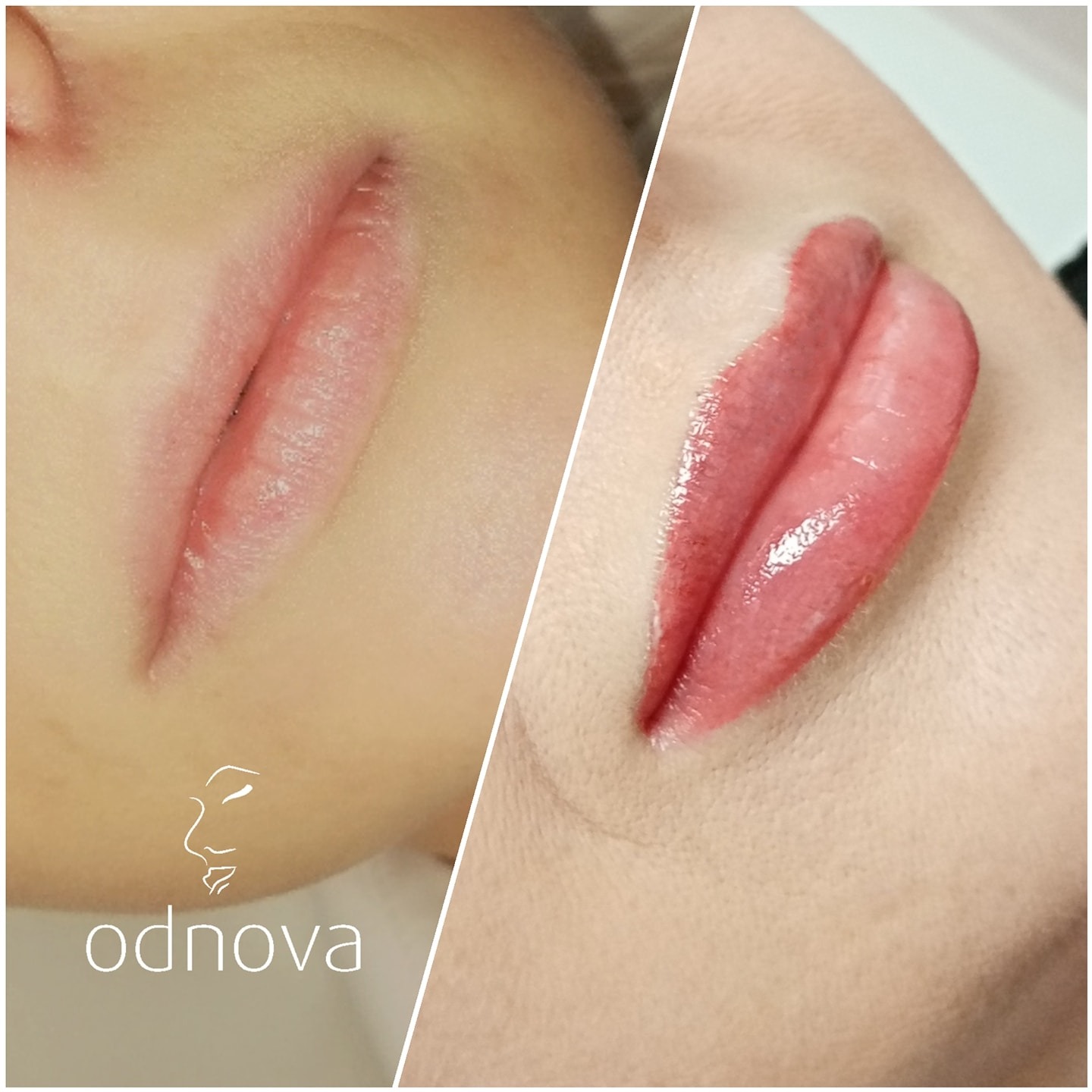 Makijaż permanentny ust - Salon kosmetyczny OdNova w Lubinie