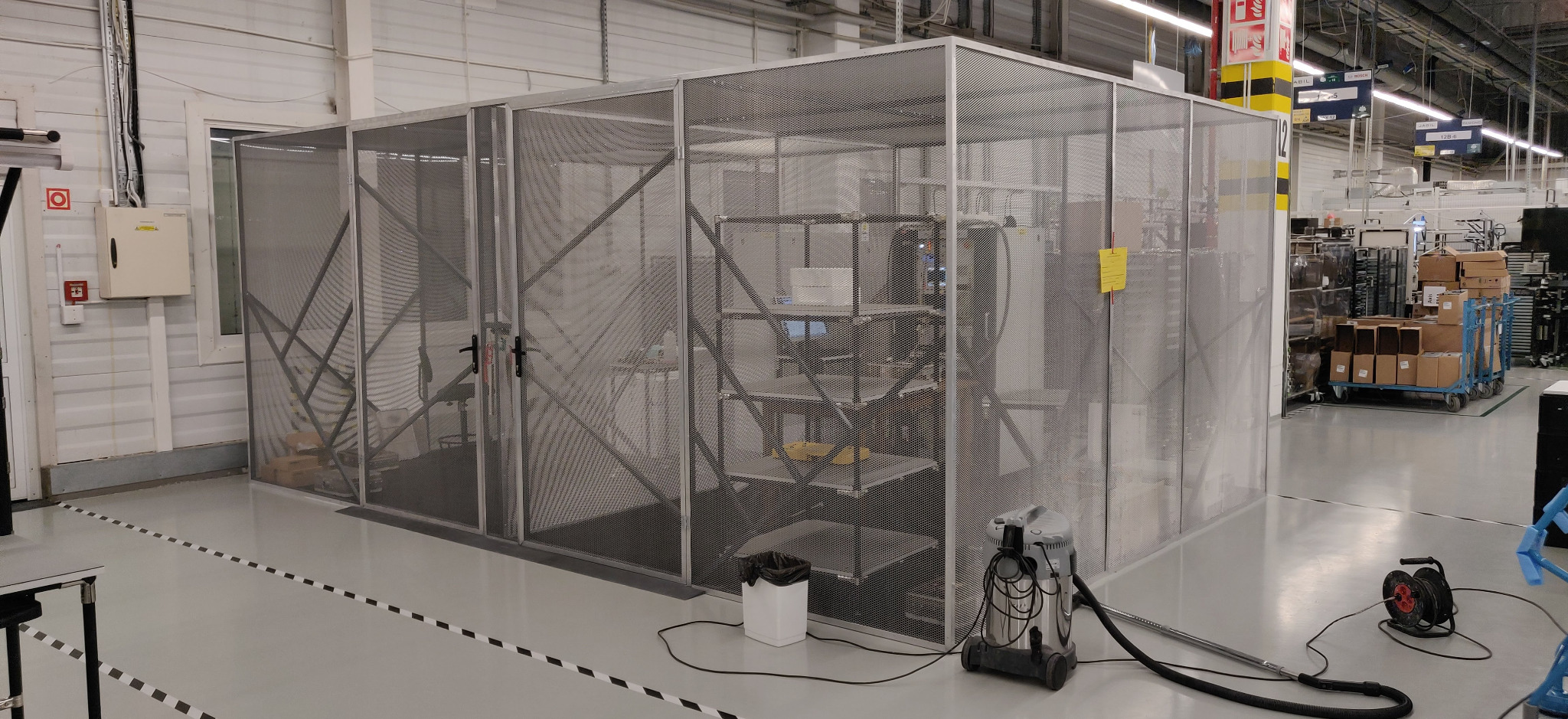 Klatka Faraday'a dla fabryki w Kwidzyniu