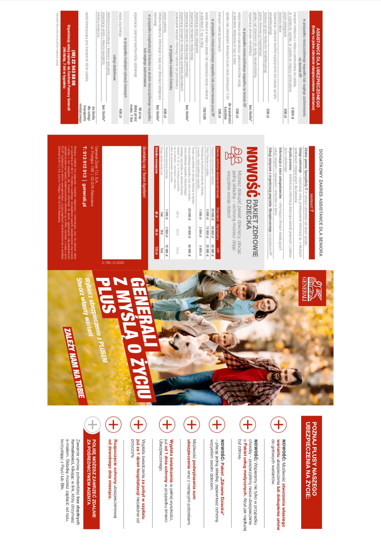 Oferta polisy na życie w TU GENERALI. Pakiety