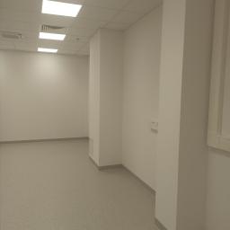 Sufit Owa, montaż płyt GK, szpachlowanie, malowanie