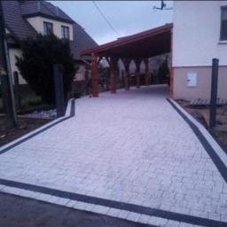 Układanie kostki brukowej Dobrcz 1