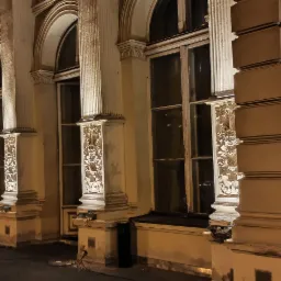 Naprawa oświetlenia w Teatrze Wielkim, Poznań.