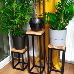 zestaw 3 szt kwietników