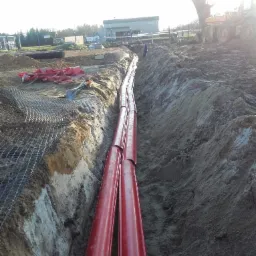 Osłonięcie trasy kabla S/N