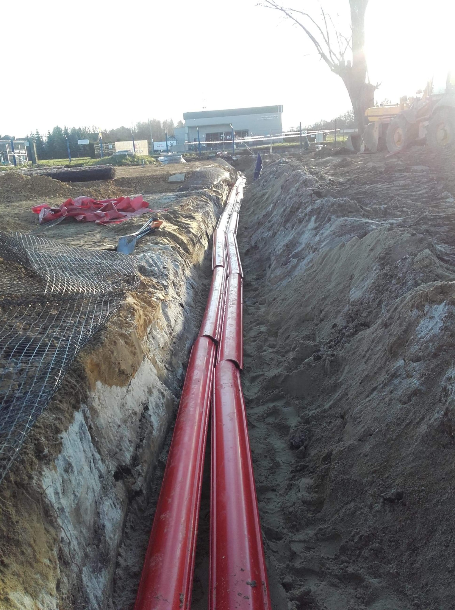 Osłonięcie trasy kabla S/N