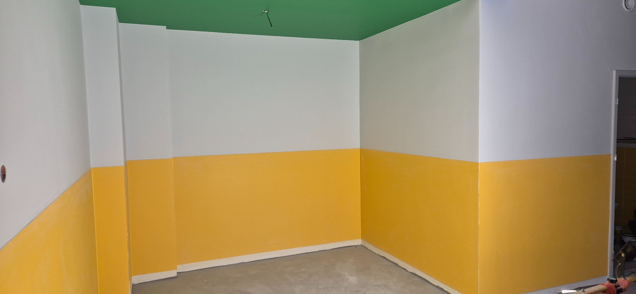 Adaptacja budynku klubowego MKS Lędziny na żłobek.