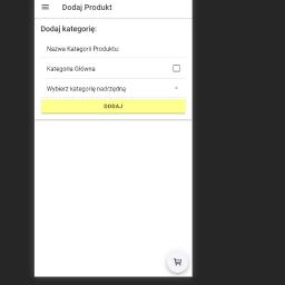 Panel klienta dodawania produktów. 

