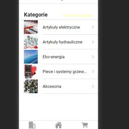 Panel sklepu internetowego z modułem Smart Home
