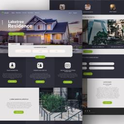 Projekt strony internetowej dla agencji nieruchomości