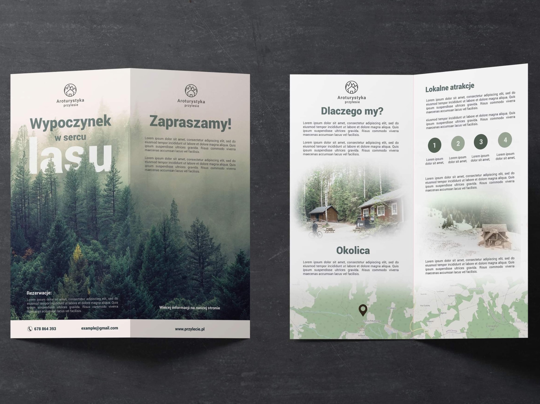 Projekt ulotki reklamowej