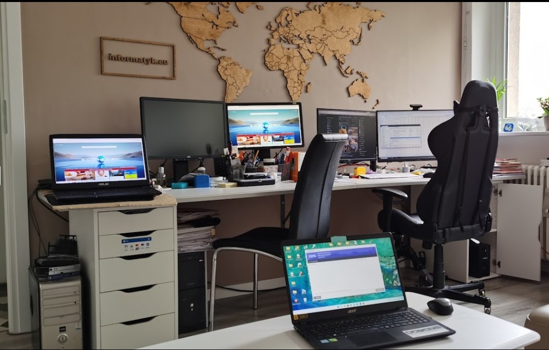 Wnętrze naszego biura. Zapraszamy :)