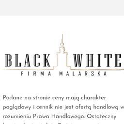 Black and White - Malowanie Warszawa