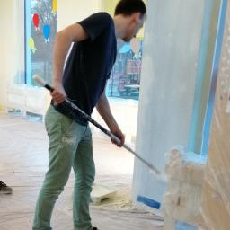 Malowanie przedszkola : podkład + zmiana kolorów 