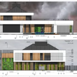 Rezydencja prywatna. Dobrzewino, gmina Szemud.