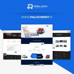 Strona firmowa www.paluchrent.pl, oparta na systemie Wordpress wraz z pełną szatą graficzną.
Dodatkowo wprowadzenie systemu wynajmu pojazdów z możliwością dodawania akcesoriów, porównywarka aut.