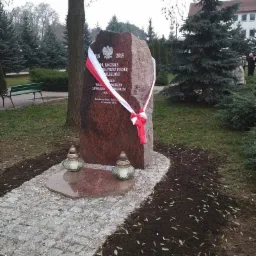 Pomnik okolicznościowy w Małkini Górnej