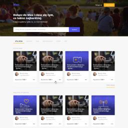 Łukasz Czarnacki - Projektowanie stron www - Strona internetowa z listą filmów, artykułów i muzyki, z wyszukiwarką i podziałem na kategorie tematyczne.