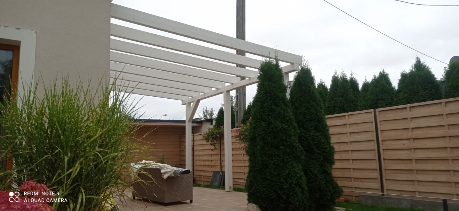 Pergola drewniana
