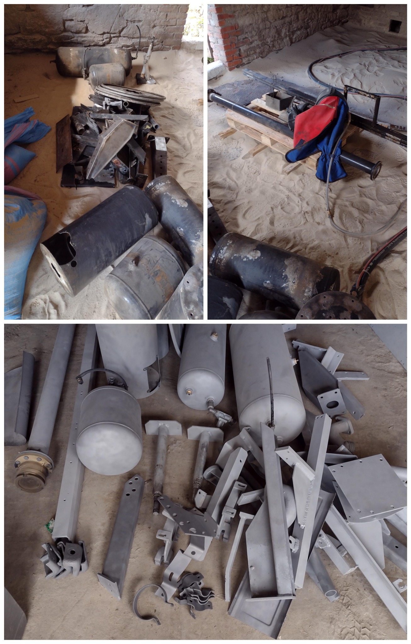 Piaskowanie tzw drobnicy klient mega zadowolony;)