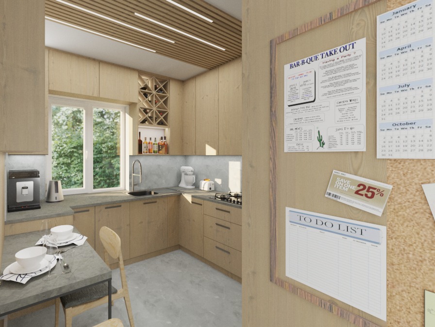 kuchnia w dwóch odslonach