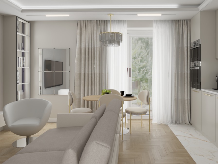 Mieszkanie w Warszawie dla młodej osoby.