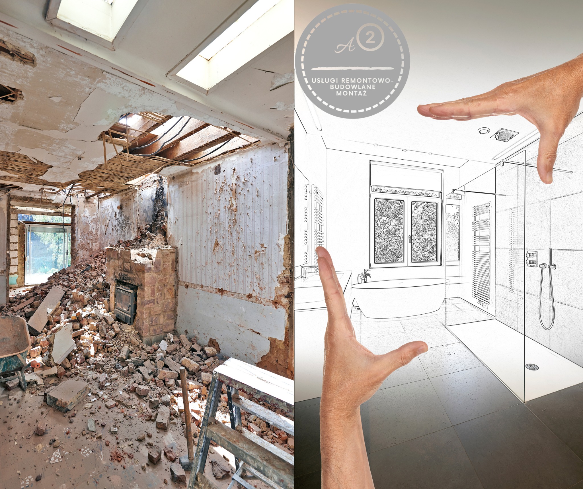 Renowacja = zajmujemy się kompleksowo od podstaw renowacją budynków