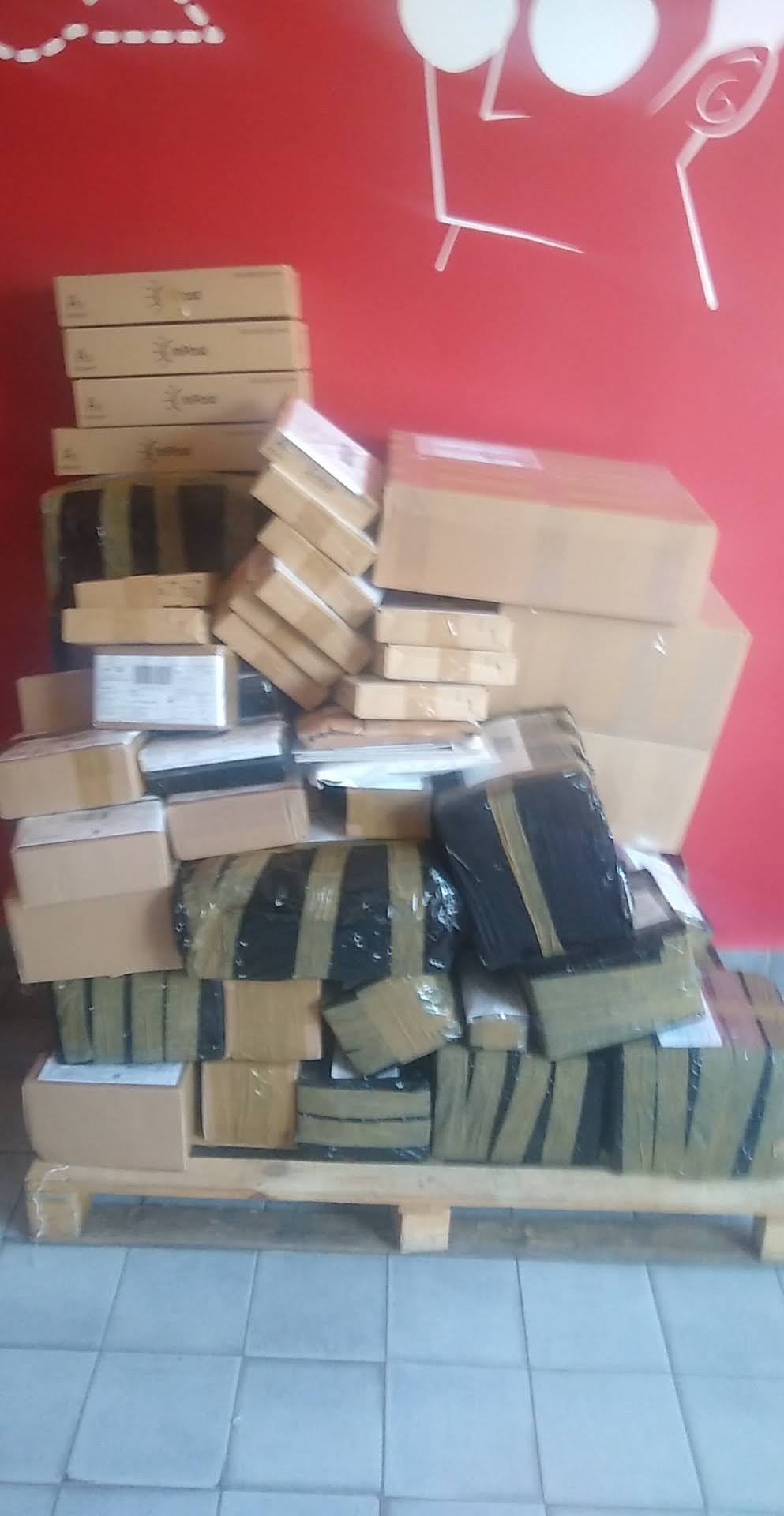 Nadania z jednego ciężkiego dnia pracy.