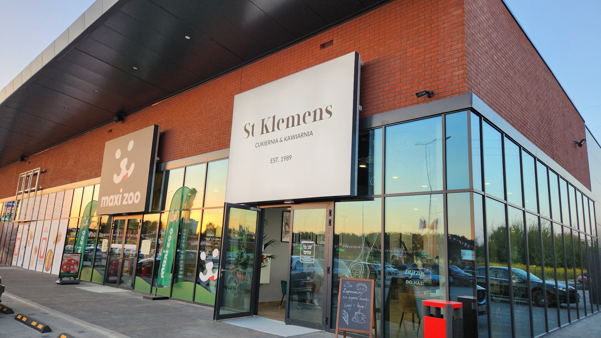 Kawiarnia St Klemens w Parku Handlowym BIG Gorzów.