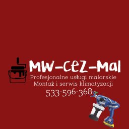 MW Cez Mal Profesjonalne usługi malarskie, malowanie ścian natryskowe tradycyjne, montaż i serwis - Usługi Malarskie 02-495 Warszawa