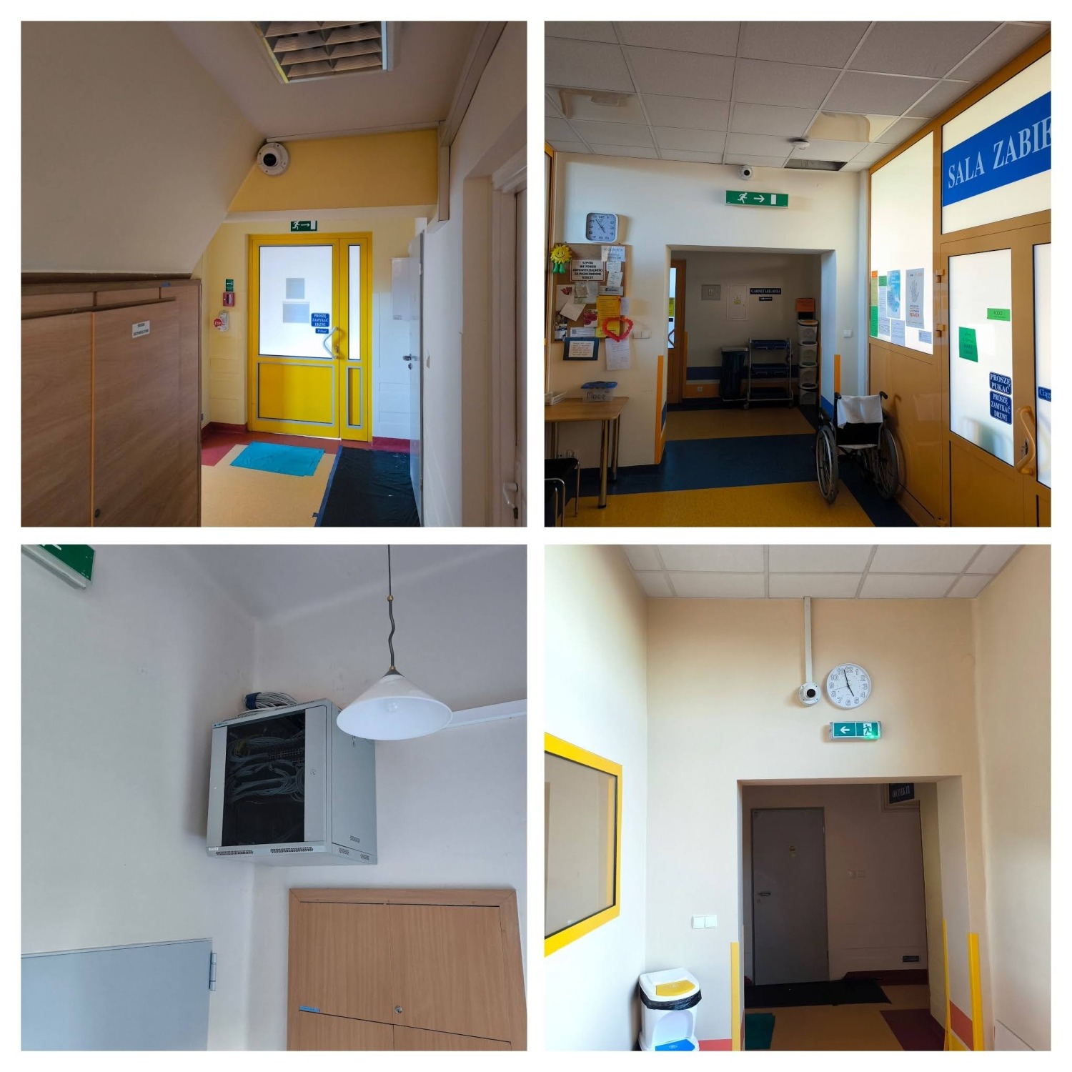 Instalacja monitoringu szpital