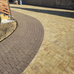 Układanie kostki brukowej Celiny 2