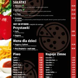 I tył tego samego menu