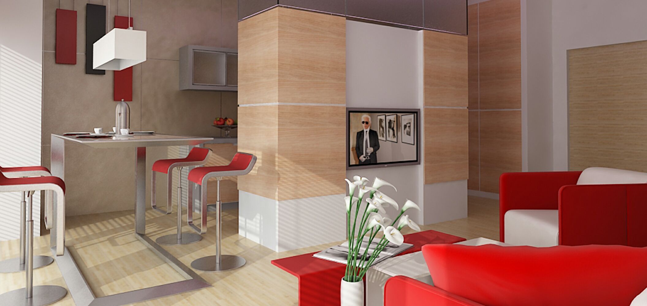 projektowanie wnetrz, wizualizacje