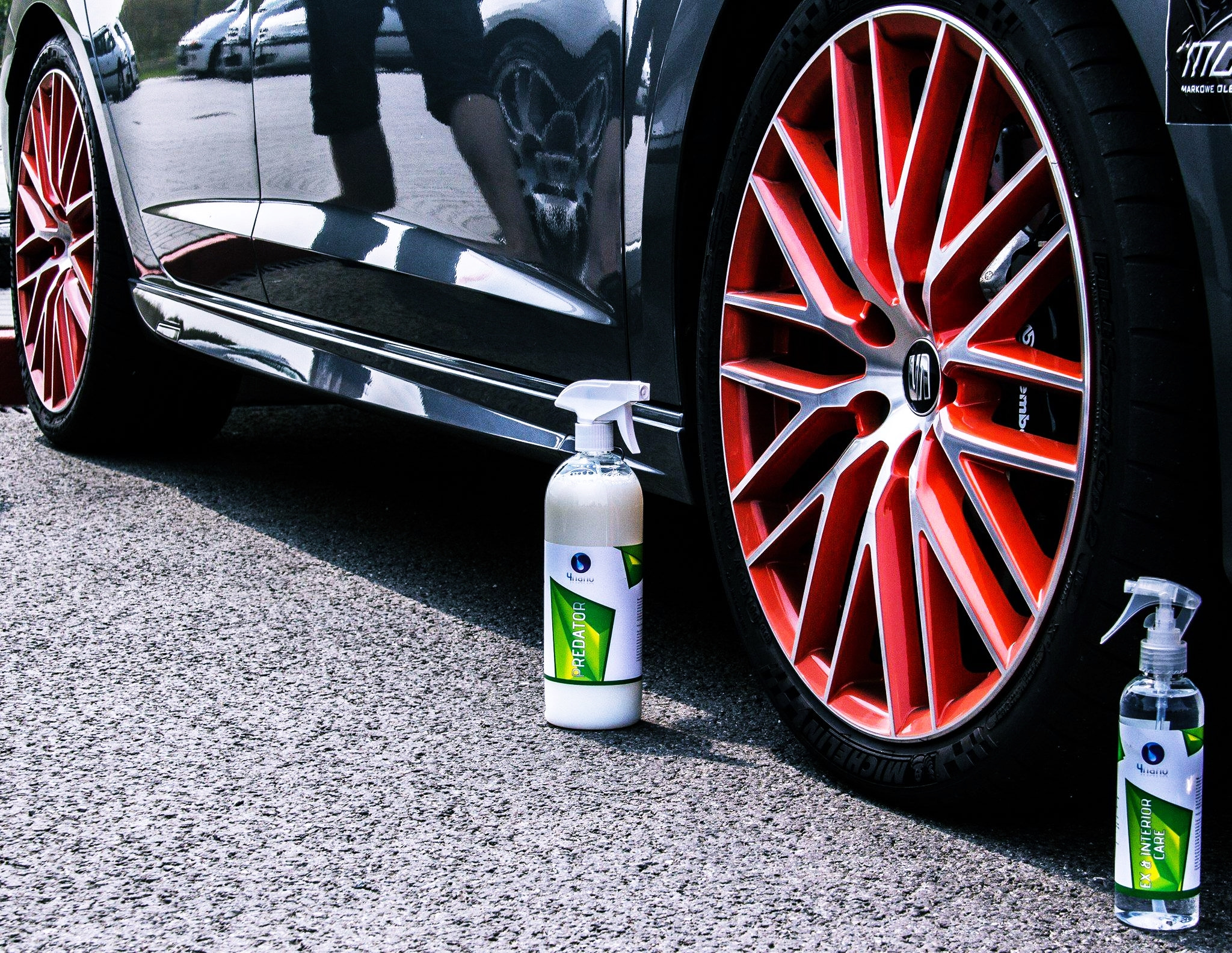 Produkty do czyszczenia aut