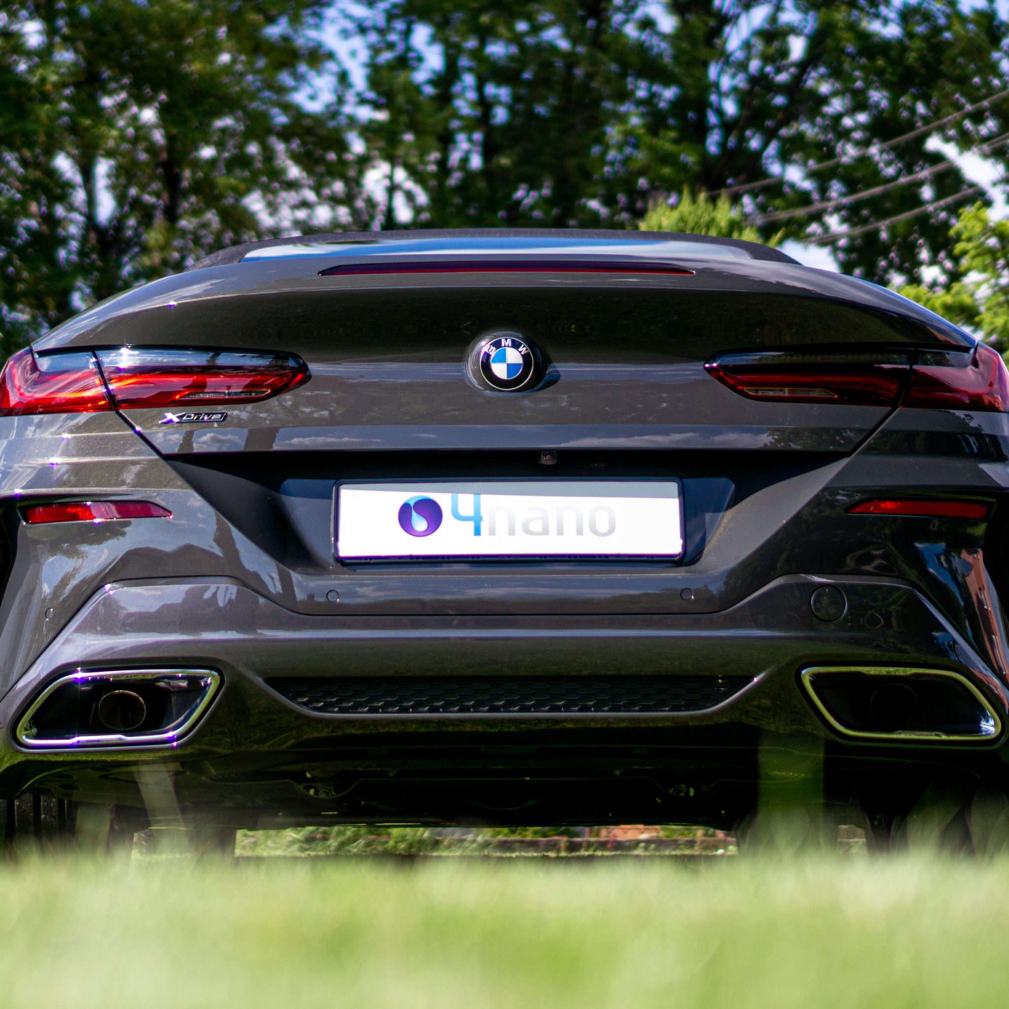 Samochód zabezpieczony powłoką ceramiczną 4nano