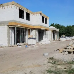 2024 Dwa budynki jednorodzinne w Dziwnowie, Wykonaliśmy murowani i żelbety