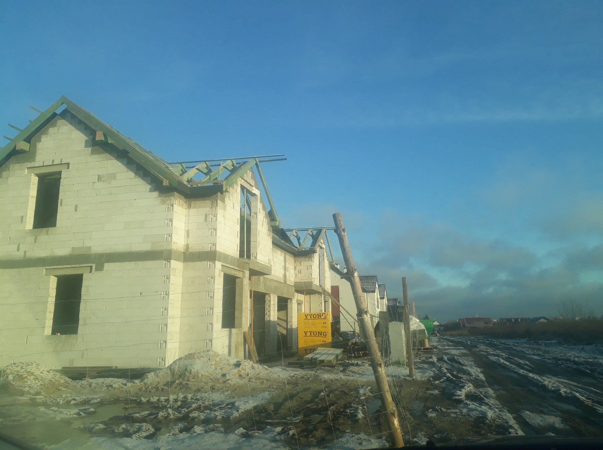 2021 3 Budynki jednorodzinne w Kiełczowie, Wykonano Stan deweloperski