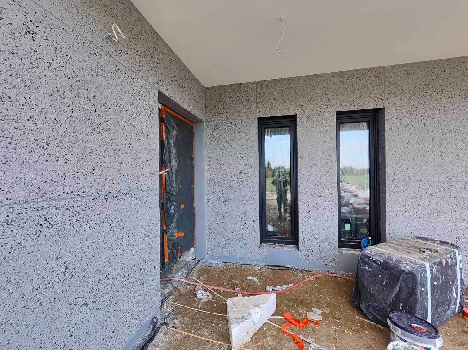 2023 Dom jednorodzinny, wykonaliśmy elewację