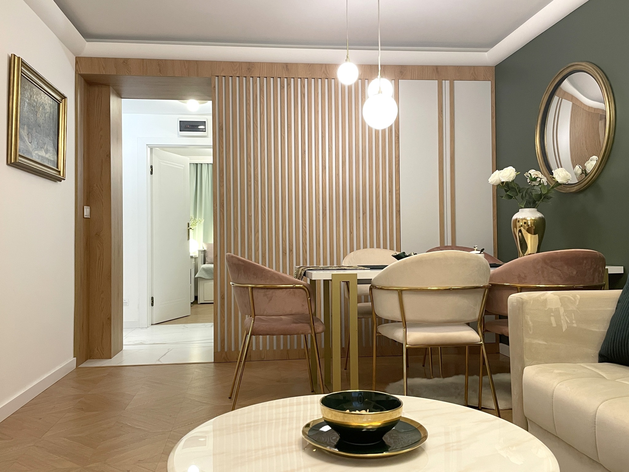 Mieszkanie w Zakopanem, salon.