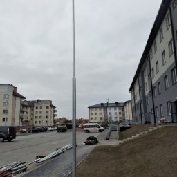 Montaż oświetlenia Olszewnica stara 2